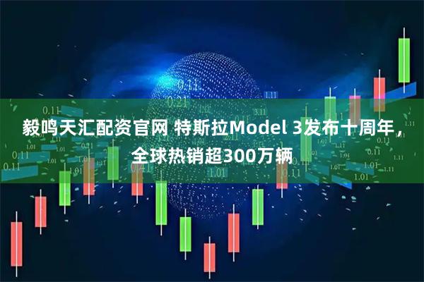 毅鸣天汇配资官网 特斯拉Model 3发布十周年，全球热销超300万辆